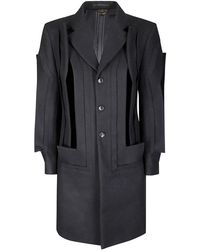 Comme des Garçons - Cut-Out Detail Coat - Lyst