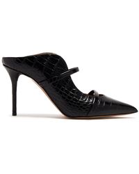 Malone Souliers - Maureen 100mm Leather Mules - Lyst