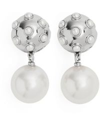 Marc Jacobs - The Pearl Dot Drop Earrings - Lyst