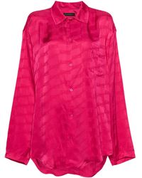 Balenciaga - ロゴ シャツ - Lyst