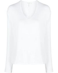 Rag & Bone - Hudson Fine-Knit Sweatshirt - Lyst