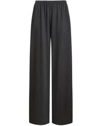 12 STOREEZ - Elastic-Waist Palazzo Pants - Lyst