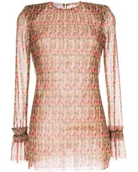 Philosophy Di Lorenzo Serafini - Graphic-Print Long-Sleeve Top - Lyst