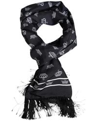 Dolce & Gabbana - Sciarpa Con Frange - Lyst