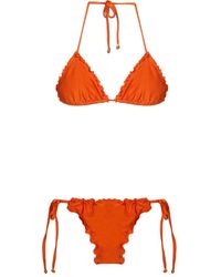 Amir Slama - Triangle Top Bikini Set - Lyst