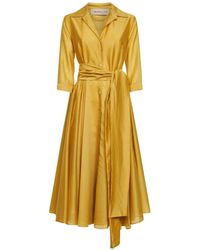 Blanca Vita - Alaky Belted Midi Dress - Lyst