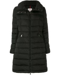 Moncler Flammette Padded Coat - Black