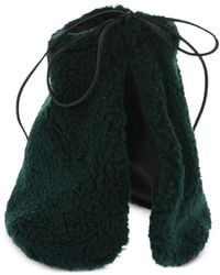 DSquared² - Faux-Shearling Drawstring Scarf - Lyst