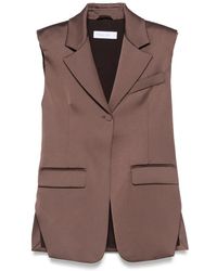 Patrizia Pepe - Satin Waistcoat - Lyst