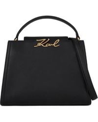 Karl Lagerfeld - Mittelgroße K/Signatur Tasche - Lyst