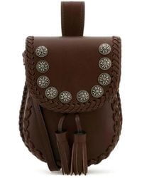 Prada - Leather Cross Body Bag - Lyst