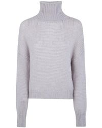 Nuur - Chunky-Knit Turtleneck Sweater - Lyst