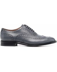 Bally Lace-up Leather Brogues - Grey