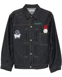 Undercover - Print Denim Jacket - Lyst