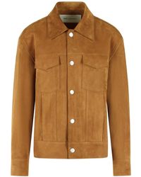 Ami Paris - Ami De Coeur Lederjacke - Lyst
