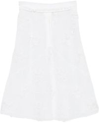 ShuShu/Tong - Threadwork Knit Skirt - Lyst