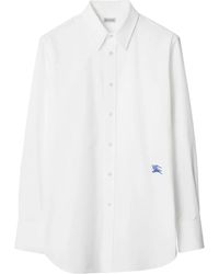 Burberry - Chemise Ekd En Coton - Lyst