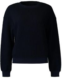 The Lady & The Sailor - Crew-Neck Bouclé Sweater - Lyst