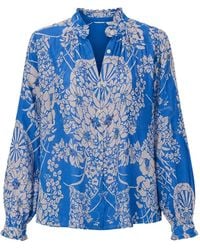 Alix Of Bohemia - Poet Floral-Print Blouse - Lyst