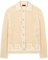 Alanui - Where The Wave Begins Openwork Buttoned Shirt - Lyst