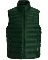 Polo Ralph Lauren - Logo-Embroidered Padded Vest - Lyst