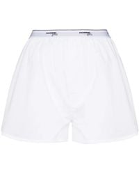 HOMMEGIRLS - Short À Bande Logo - Lyst