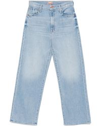 Mother - The Dodger Straight-Leg Jeans - Lyst