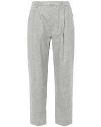 Brunello Cucinelli - Luxurious Wool Cashmere Trousers For - Lyst