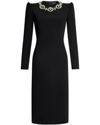 Jenny Packham - Mantra Crystal-Embellished Dress - Lyst