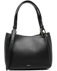Furla - Nuvola Logo-Plaque Tote Bag - Lyst