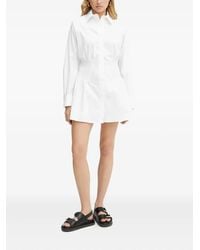 IVY & OAK - Shirred-Waist Shirt Dress - Lyst