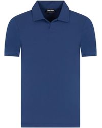 Giorgio Armani - ショートスリーブ ポロシャツ - Lyst