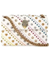 Kurt Geiger - Mini Kensington Crystal-Embellished Crossbody Bag - Lyst
