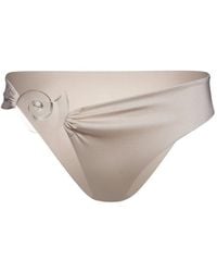 Salt & Wave - Aphrodite Shell-Detail Bikini Bottoms - Lyst