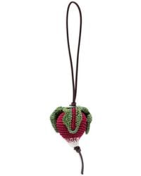 JW Anderson - Radish Crocheted Charm - Lyst