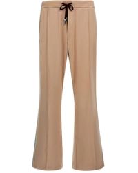 Roberto Cavalli - Side-Stripe Flared Trousers - Lyst