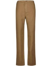 Boglioli - Straight-Leg Linen Trousers - Lyst