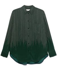 Victoria Beckham - Chain-Link Print Shirt - Lyst