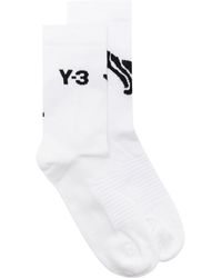 Y-3 - X adidas Intarsien-Socken mit Logo - Lyst