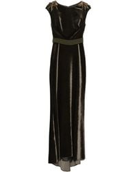 Gemy Maalouf - Kleid Mit Pailletten - Lyst