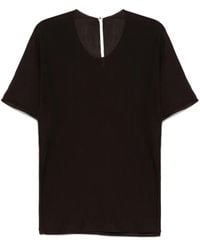 Label Under Construction - Raw Edge T-Shirt - Lyst