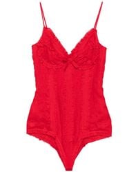 ShuShu/Tong - Ruffled Bow-Detail Bodysuit - Lyst