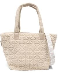 VEE COLLECTIVE - Medium Vee Quilted Tote Bag - Lyst