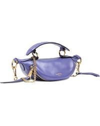 Lancel - Mini Sac À Bandoulière Origami En Cuir - Lyst
