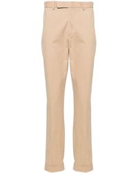 Polo Ralph Lauren - Pantalones chinos ajustados de talle medio - Lyst