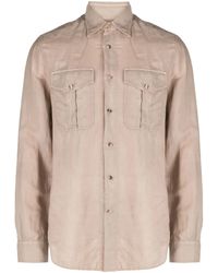 Brunello Cucinelli - Hemd mit Brusttaschen - Lyst