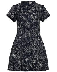 Cinq À Sept - Robe Courte Nova À Fleurs - Lyst