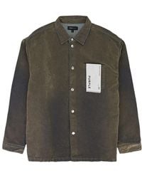 Purple Brand - STADIUM "Green" Hemdjacke aus Denim - Lyst