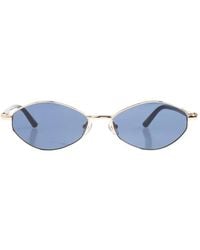 Jacquemus - Oval-Frame Sunglasses - Lyst