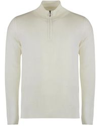 Moorer - Terni Virgin-Wool Half-Zip Sweater - Lyst